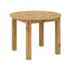 Kondela Jedálenský stôl, okrúhly, 103cm, rozkladací, DTD, dub artisan, HARRY