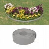 Záhradný obrubník plast 10 cm x 15 cm sivý