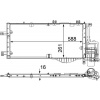 MAHLE Kondenzátor, klimatizace BEHR AC 336 000S