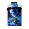 Posteľné obliečky - Faro Kosmos 140 x 200 cm posteľná súprava Faro (Posteľná bielizeň 140x200 Space Odyssey)