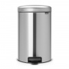 Brabantia odpadkový kôš Newlcon Brabantia matný ocelový 20 l