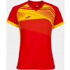 Joma Dámske tričko FREE TIME T-SHIRT COE RED S/S WOMAN Veľkosť: 3XL