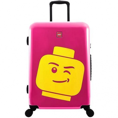 LEGO Luggage ColourBox Minifigure Head 24" – Berry 5711013080693