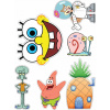 CUKROVÁ TLAČ jedlý obrázok na tortu Cukrová hmota SPONGEBOB KANCIASTOPORTY #8