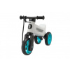 Odrážadlo Odrážadlo Funny wheels Rider SuperSport biele/tyrkys 2v1+popruh,výš.sedla28/30cm nos.25kg 18m+v sáčku (P174396)