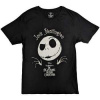 Disney Unisex T-shirt: The Nightmare Before Christmas Jack Head (embellished) (xx-large) XXL