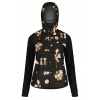 Maloja Bunda SennesM. Printed Deep Black Flora
