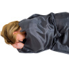 Lifeventure Silk Sleeping Bag Liner mummy sivá