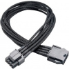 AKASA Kabel Flexa P8 prodloužení k 8pin ATX PSU, 40cm AK-CBPW08-40BK
