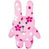 SCANquilt plyšová hračka FRIEND – CRAFTHOLIC Rab JR kvietky ružová 35768