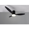 TRIO Reality R64202132 GÖTEBORG Stropný ventilátor s osvetlením D1320mm SMD LED 20W/2500lm 2700-6000K čierna, diaľkový ovládač