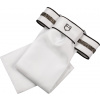 Plastron drezurní Impero Equestro, white/black