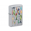Zippo 22111 Fishing Hooks Design