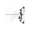 8. Kladkový luk na lov rýb v komplet sete FIREFOX BOWFISHING KIT