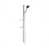 Hansgrohe Rainfinity Sprchový set 130 3jet EcoSmart 9 l/min. s tyčou 150 cm a poličkou na mydlo chróm 27674000