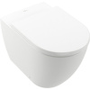 VILLEROY & BOCH Subway 3.0 samostatne stojace WC s TwistFlush, s hlbokým splachovaním bez vnútorného okraja, 370 x 600 mm, biela alpská, s povrchom CeramicPlus, 4671T0R1