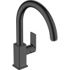 HANSGROHE Vernis Shape M35 páková drezová batéria, 1jet, výška výtoku 209 mm, matná čierna, 71871670