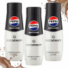 3x SYROP KONCENTRÁT SODASTREAM PEPSI MAX MIRINDA LIGHT ZERO 7UP ZERO CUKRU