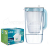 Brita sklenená kanvica 2,5l + 4 filtre maxtra