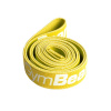 Textilná posilňovacia guma Cross Band Level 1 - GymBeam žltá