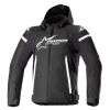 Bunda ZACA WATERPROOF, ALPINESTARS (čierna/biela, veľ. L)