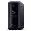 CyberPower Value PRO UPS VP1000ELCD (VP1000ELCD-DE) Výkon: 1000 VA (550 W) / Simulovaný sínusový priebeh / 4x výstup (4x zálohované) / Schuko / RJ45 / LCD panel / USB / / Softvér: PowerPanel® Personal