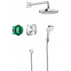 Sprchový panel - Podomietkový sprchový set Hansgrohe s termostatom (Sprchový panel - Podomietkový sprchový set Hansgrohe s termostatom)