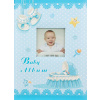 Fotoalbum 9x13 pre 200 fotografií Baby cradle modrý
