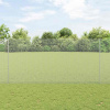 zahrada-XL Plot s stĺpmi Strieborná 1.5 x 25 m Oceľ 3337010