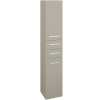 Dreja Vysoká skriňa s košom na bielizeň DOS SVD2Z2K 35 - M05 Béžová mat / Úchytka T01 / M05 Béžová mat / Pravé