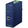 Planet IXT-900-1X1T priemyselný konvertor 1x 10G Base-T/SFP+ 10GBase-X, IP40, -40~75°C, dual power, SNMP