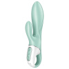 Satisfyer Air Pump Bunny 5 - inteligentný pumpovací vibrátor (mätová)