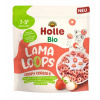 Holle BIO chrumkavé cereálne krúžky jablko a jahoda 125 g
