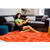 Tutumi Plyšový koberec Shock koralový, veľkosť 180x260