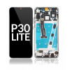 LCD displej + dotyková plocha Huawei P30 Lite, s rámom - čierny, 24MPX verzia (MAR-LX1M)