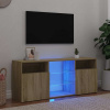 zahrada-XL TV skrinka s LED svetlami dub sonoma 120x30x50 cm 804304