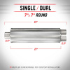 Tlumič výfuku MagnaFlow XL3 13761 63,5mm (MagnaFlow #13761 XL Mufflers)