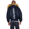 Alpha Industries 45P Hooded Custom zimná bunda rep.blue Veľkosť: 3XL, Farba: modrá