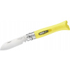 Vega OPINEL 001804 VRI N°09 DIY Yellow - vreckový multifunkčný nôž 8 cm, žltá, polyamid