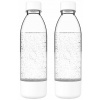 DAFI PushAir fľaša do saturátora 2 x 0,7 L biela