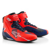 ALPINESTARS boty FASTER-4 MM93 kolekce, ALPINESTARS (červená fluo/modrá/bílá, vel. 45)