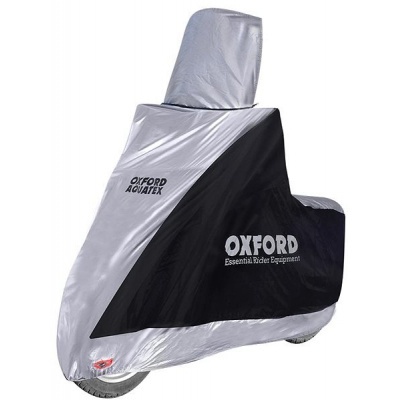 OXFORD Aquatex Highscreen Scooter vyhotovenie pre vysoké plexi (čierna/strieborná, uni veľkosť)