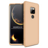 GKK Huawei Mate 20 Ochranné puzdro GKK 360 Predný a zadný kryt celého mobilu KP13990 zlatá