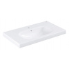 Grohe Euro Ceramic - Umývadlo s prepadom 800x460 mm, PureGuard, alpská biela 3958400H