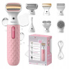 Women’s cordless 4-in-1 shaver and trimmer for face and body – Webber LG400
