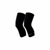 Návleky na kolená FORCE TERM čierne XL