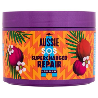 Aussie SOS Supercharged Repair Hair Mask - Obnovujúca a vyživujúca maska na vlasy 450 ml