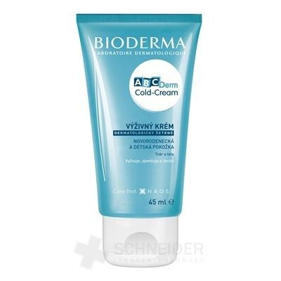 BIODERMA ABCDerm Cold Cream výživný ochranný pleťový krém 1x45 ml