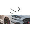 Ford Fiesta Mk8 ST, prítlačné krídelká predného nárazníka ver.3, Maxton design