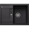 Jednokomorový drez Blanco METRA, granit, čierny